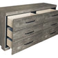 B820 Rustic Bedroom Set - 3 Bed Sizes