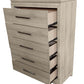 B840 Geige 5 Drawer Chest