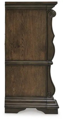 Maylee 6 Drawer Dark Brown Dresser B947-31