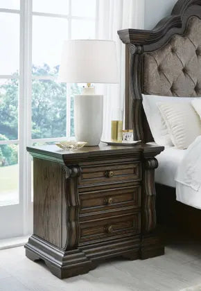 Maylee 3 Drawer Nightstand B947-93