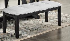 9054-BCH Light Grey Bench