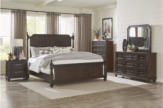 Cardano Driftwood Charcoal Bedroom Collection
