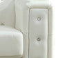 Charlise White 2 Pc Sofa Collection by Cosmos