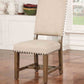 Julia Round Table Dining Set - Rustic Light Oak