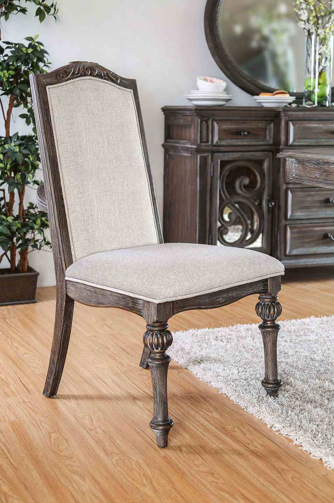 Arcadia Rustic Natural 7 Pc Dining Set