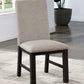 Umbria CM3252BK Antique Black Dining Set