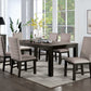 Umbria CM3252BK Antique Black Dining Set