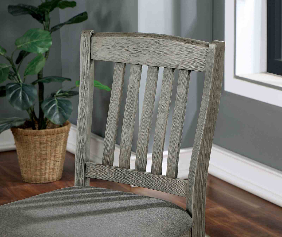 Anaya 7 Pc Gray Dining Collection CM3512GY-PT