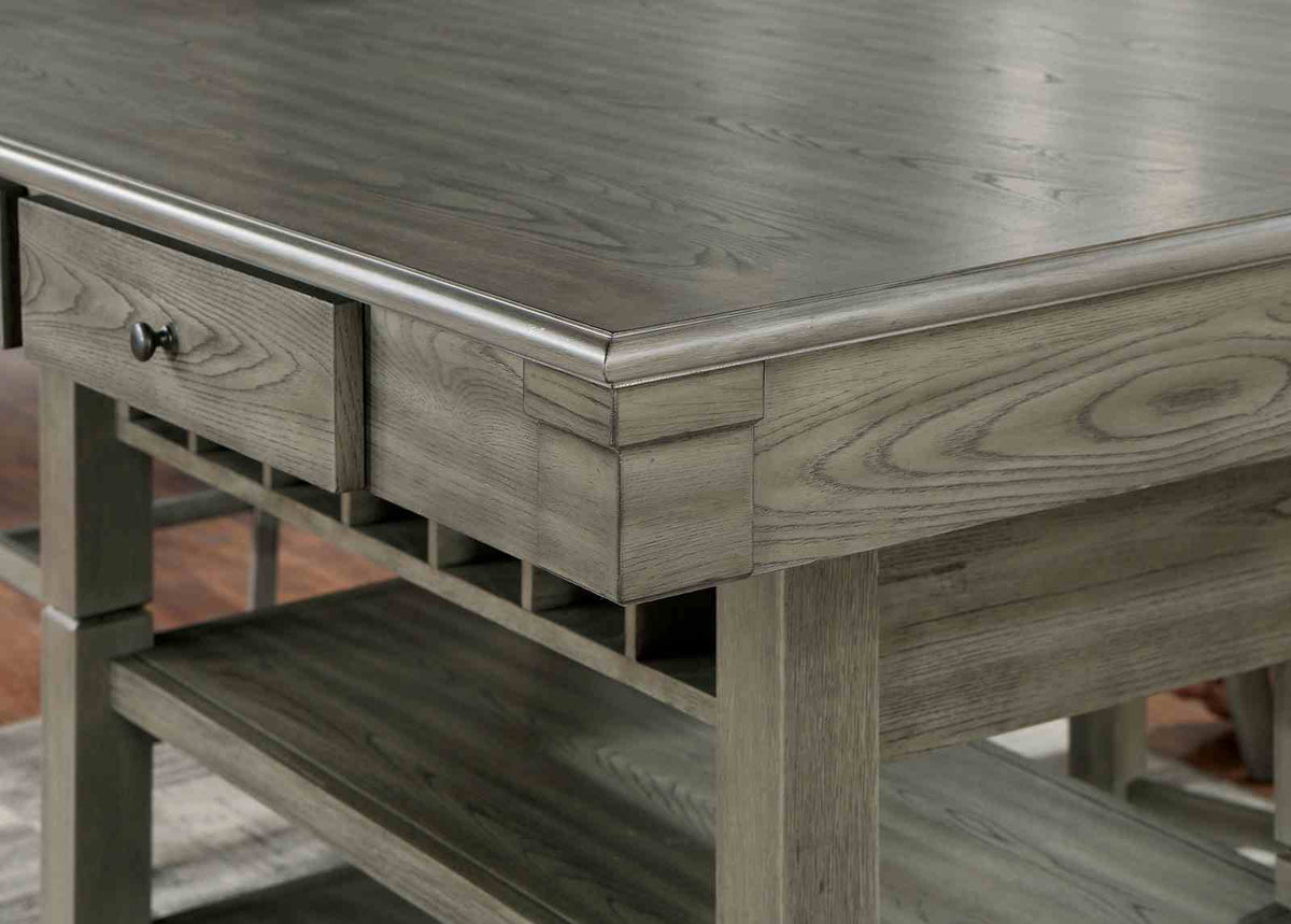 Anaya 7 Pc Gray Dining Collection CM3512GY-PT