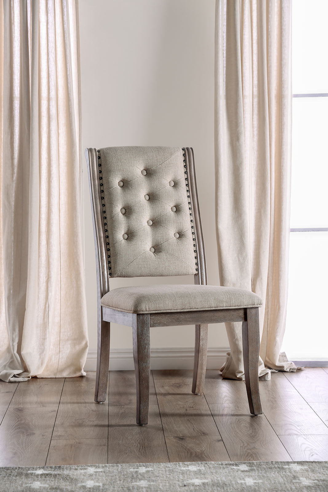 Patience CM3577 Dining Collection - Rustic Natural Finish