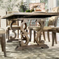 Patience CM3577 Dining Collection - Rustic Natural Finish