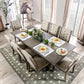 Patience CM3577 Dining Collection - Rustic Natural Finish