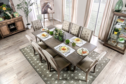 Colección de comedor Patience CM3577 - Acabado en nogal oscuro