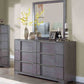 Regulus Gray 4 Pc King Bedroom Set
