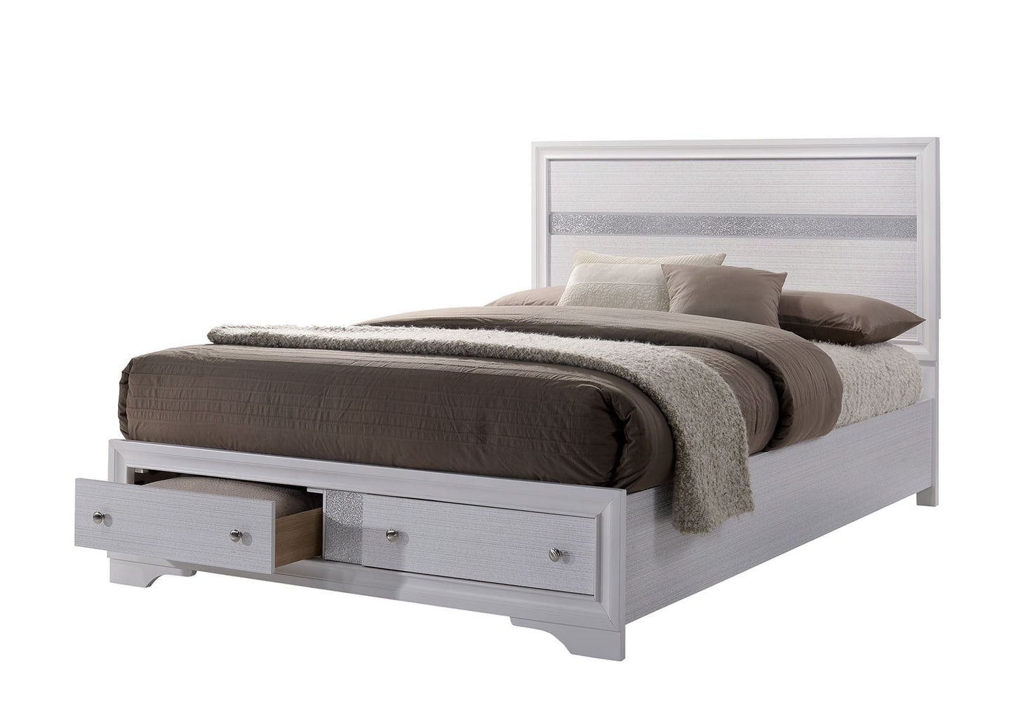 Chrissy Eastern King Storage Bed - 3 Colors
