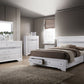 Chrissy 4 Pc Bedroom Set w/Storage - 3 Colors