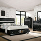 Chrissy King 4 Pc Storage Bedroom Set