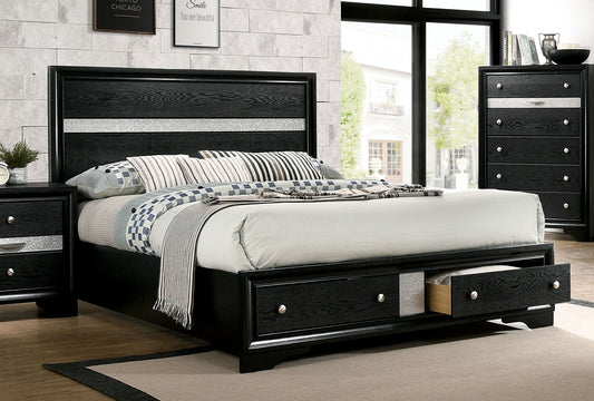 Chrissy Eastern King Storage Bed - 3 Colors