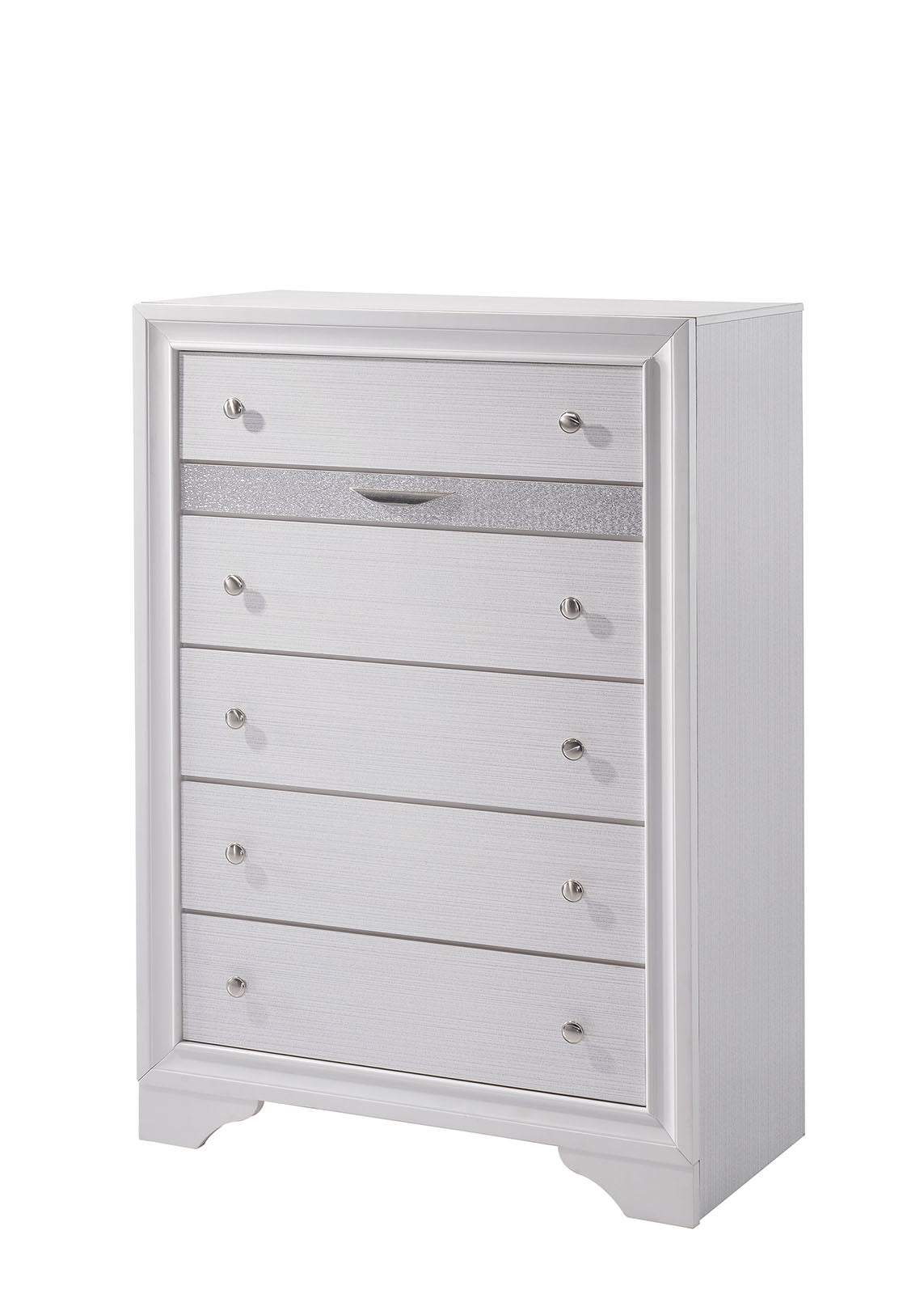 Chrissy 5 Drawer Chest w/Hidden Jewelry Drawer