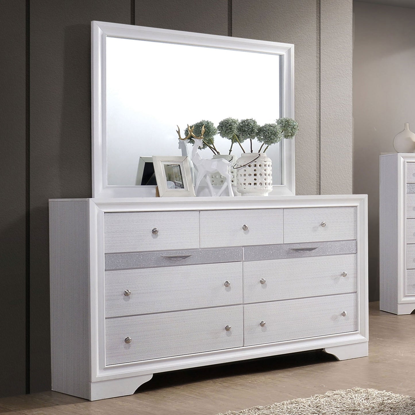 Chrissy 4 Pc Bedroom Set w/Storage - 3 Colors
