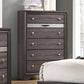 Chrissy 5 Drawer Chest w/Hidden Jewelry Drawer