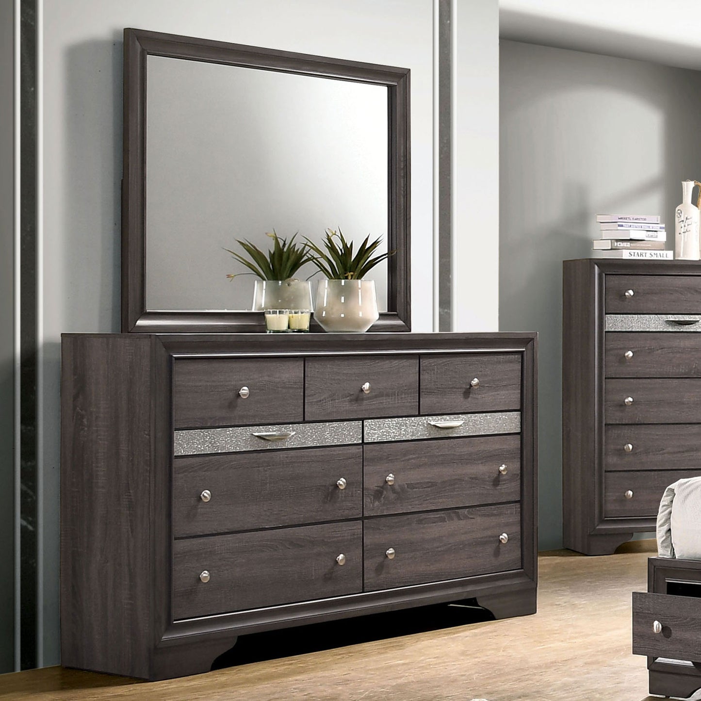Chrissy 4 Pc Bedroom Set w/Storage - 3 Colors