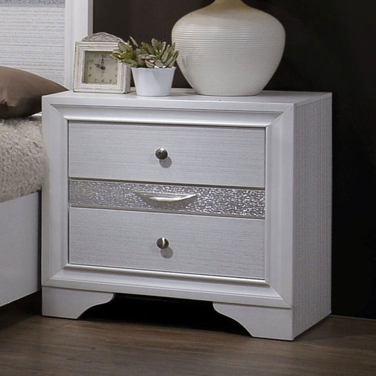 Chrissy Nightstand w/Jewelry Drawer - 3 Colors