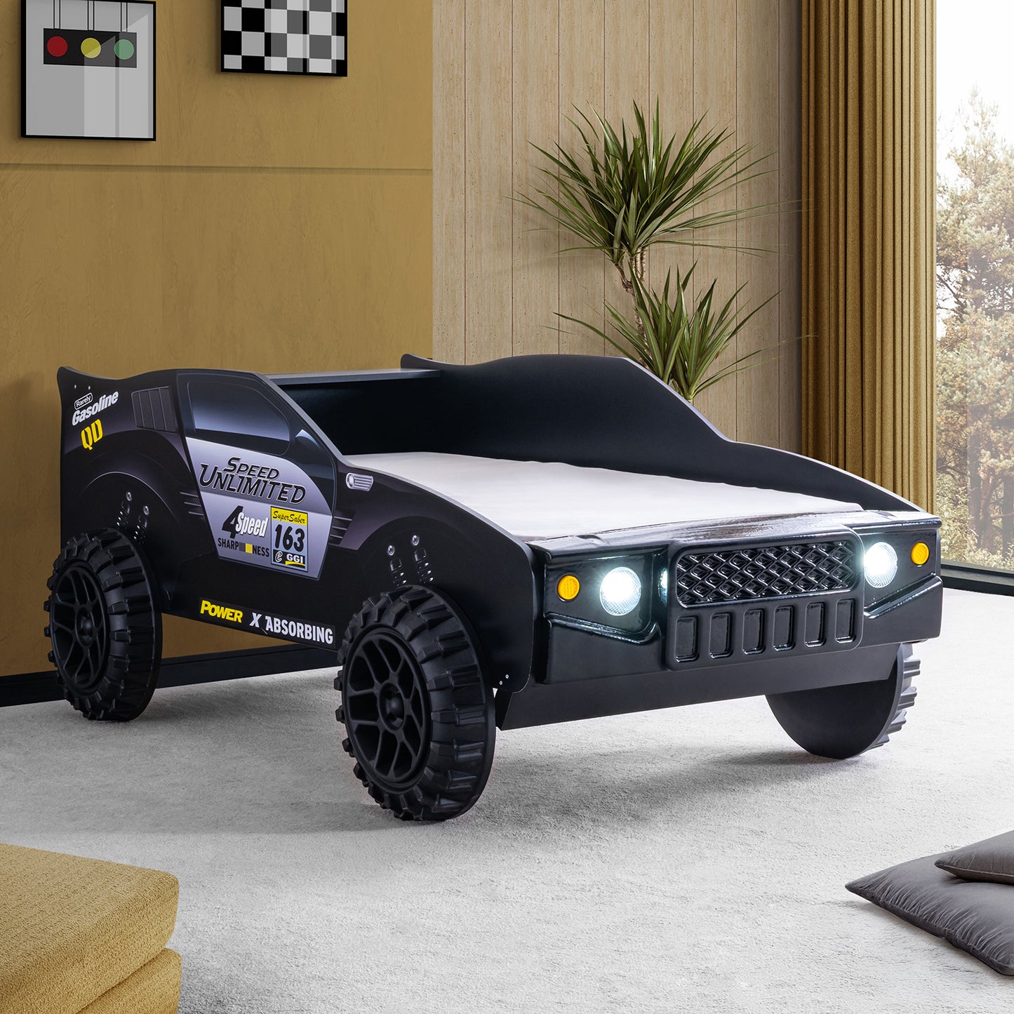 Speed Jump Twin Bed CM7641 - Off Road Car Design