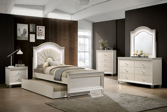 Allie Youth Bedroom Set with Trundle - Furniture of America
