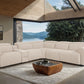 Thaddea White Power Sectional CM9935WH