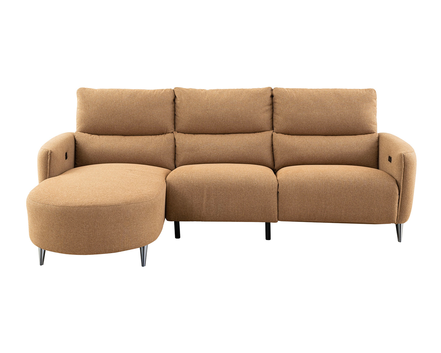 Galten Modern Motion Sectional - 3 Colors