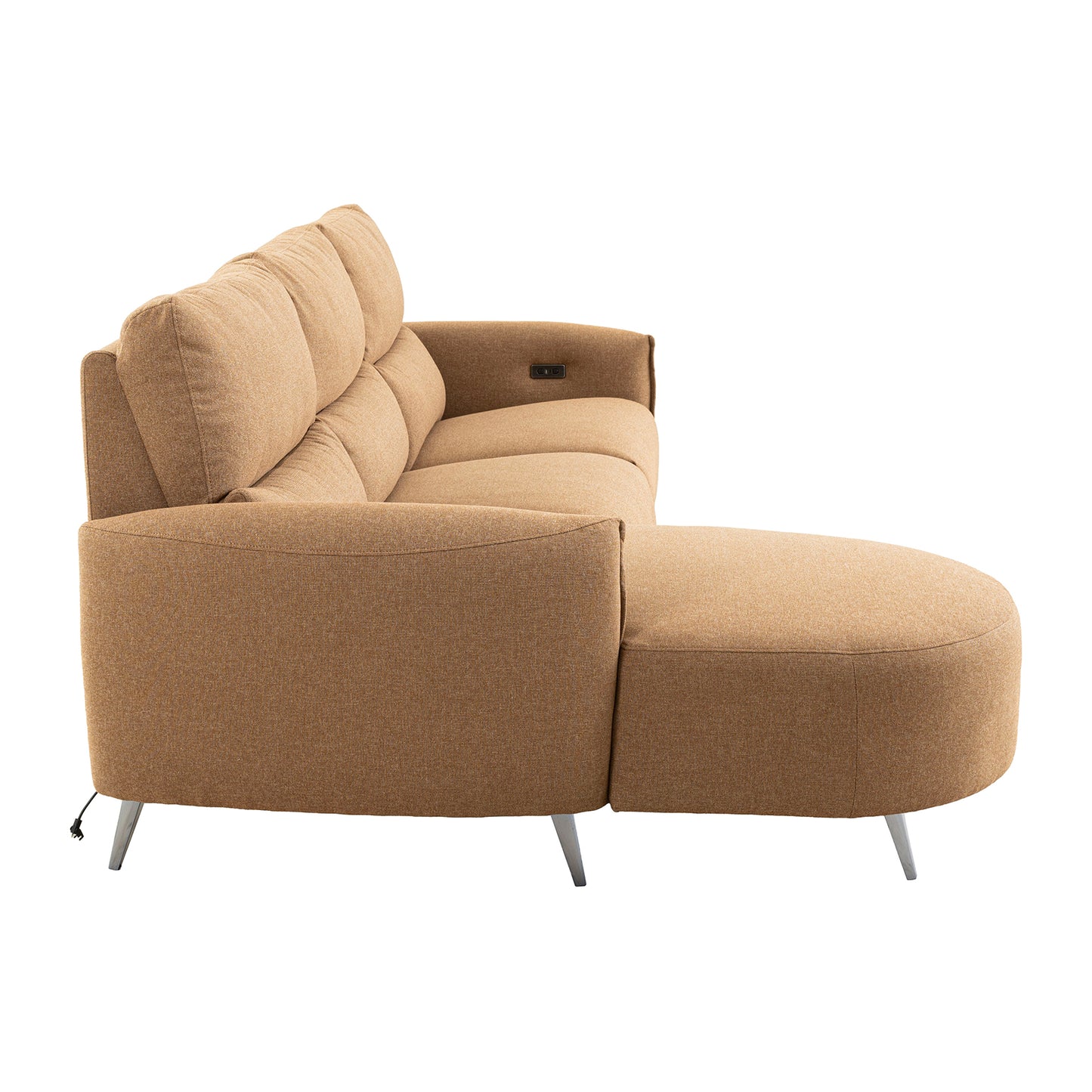 Galten Modern Motion Sectional - 3 Colors