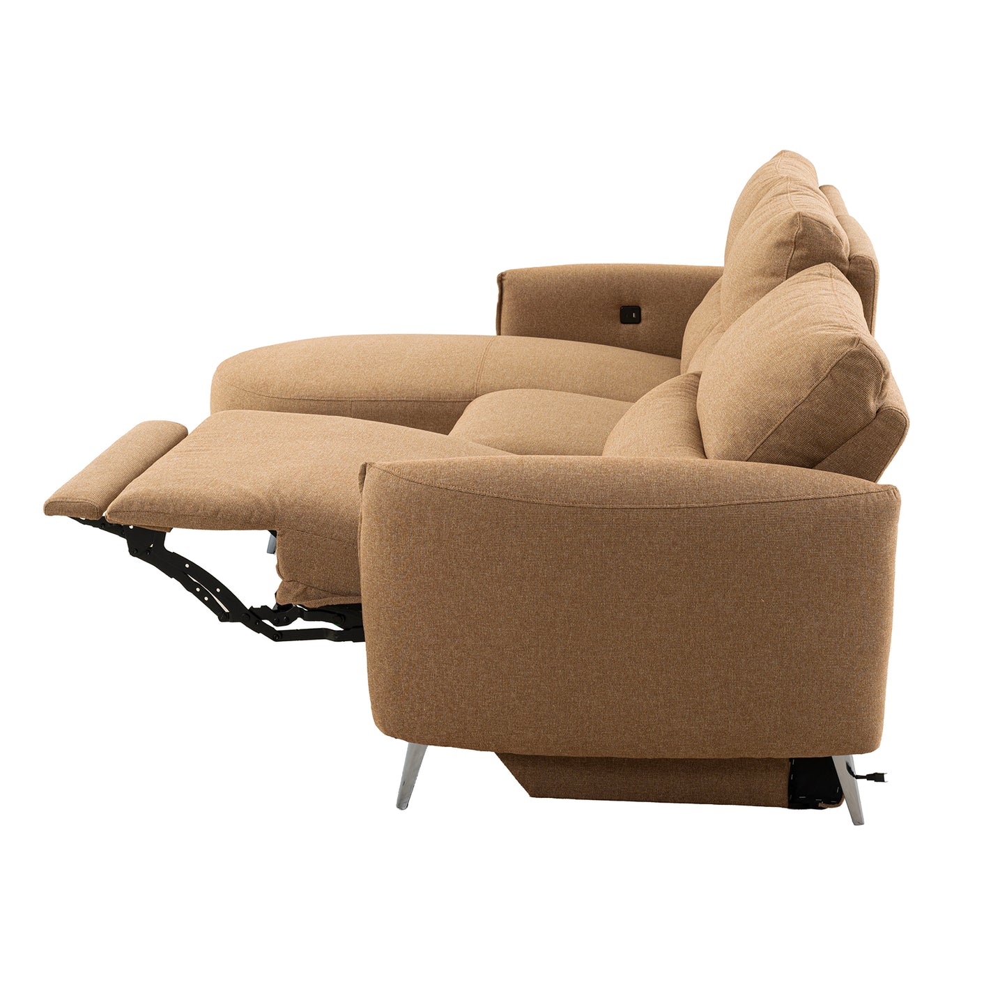Galten Modern Motion Sectional - 3 Colors