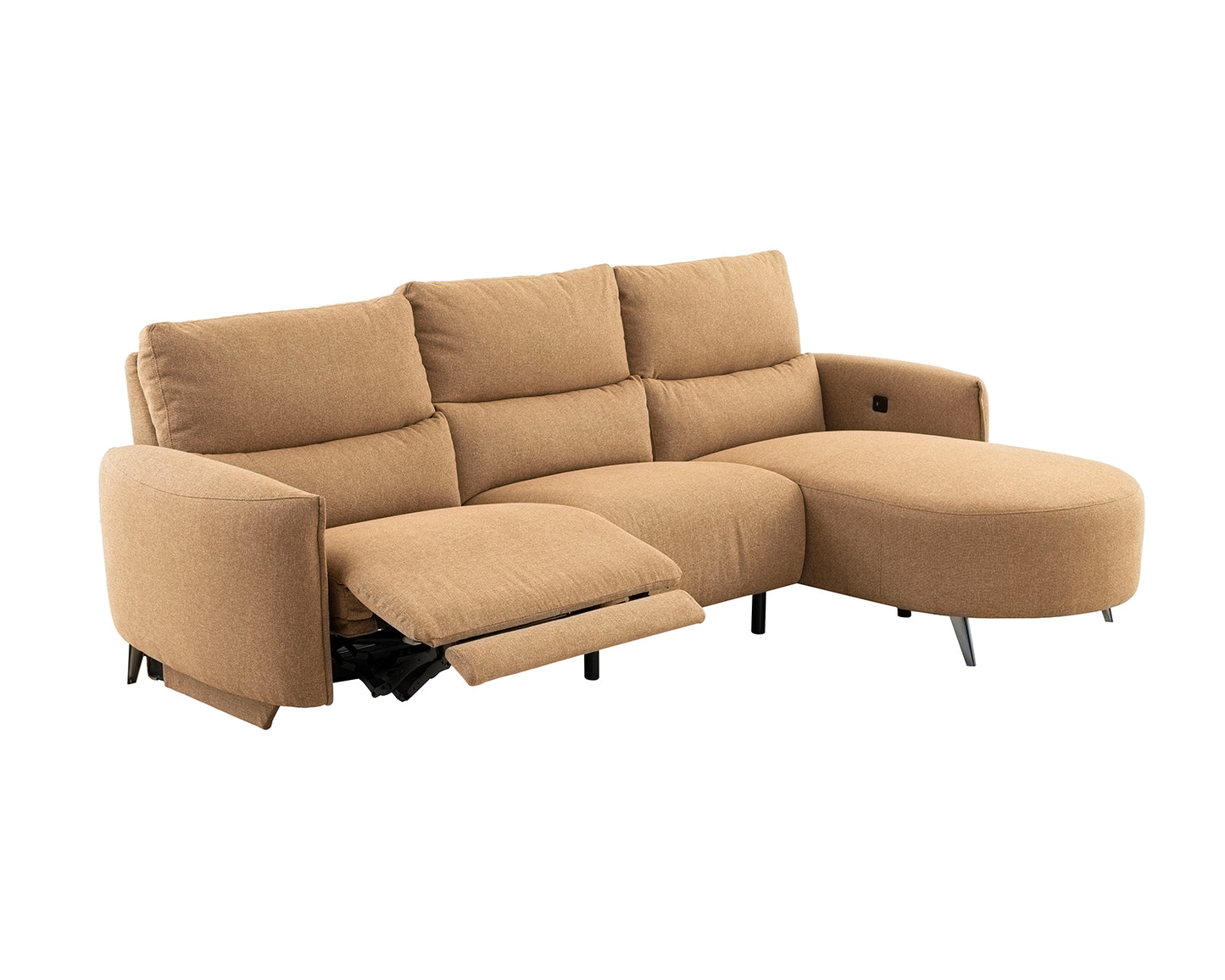 Galten Oversized Motion Sectional 3 Colors