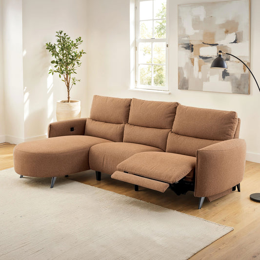 Galten Modern Motion Sectional - 3 Colors