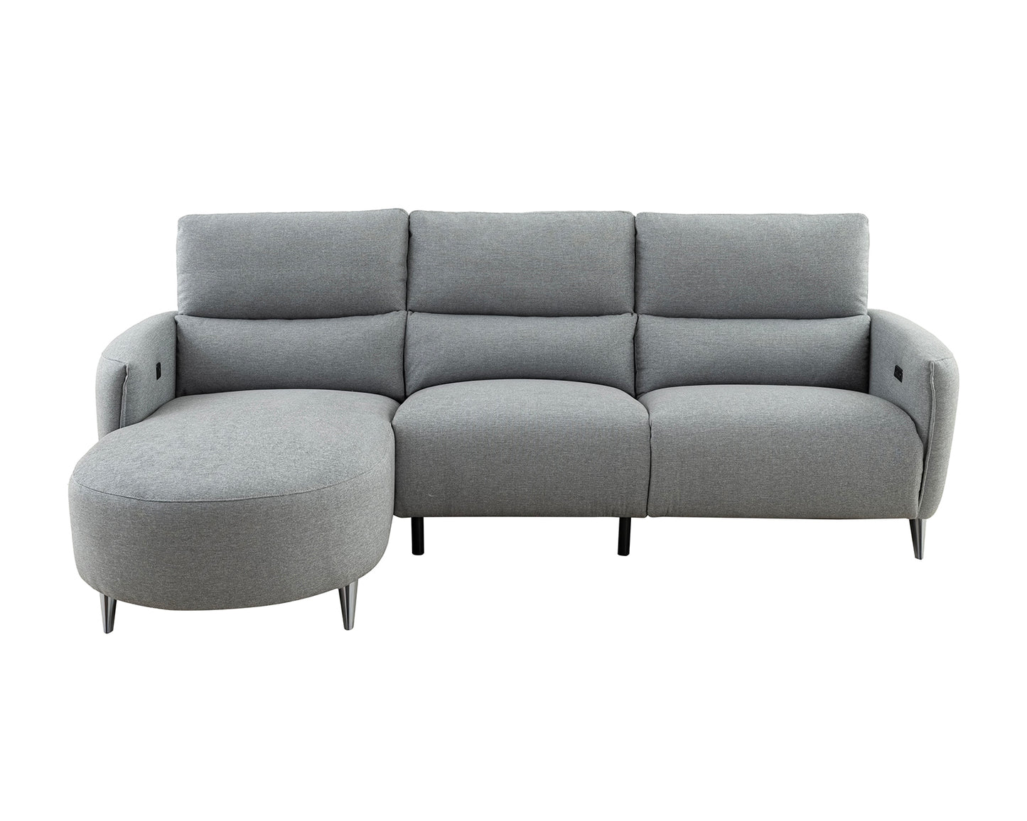Galten Modern Motion Sectional - 3 Colors