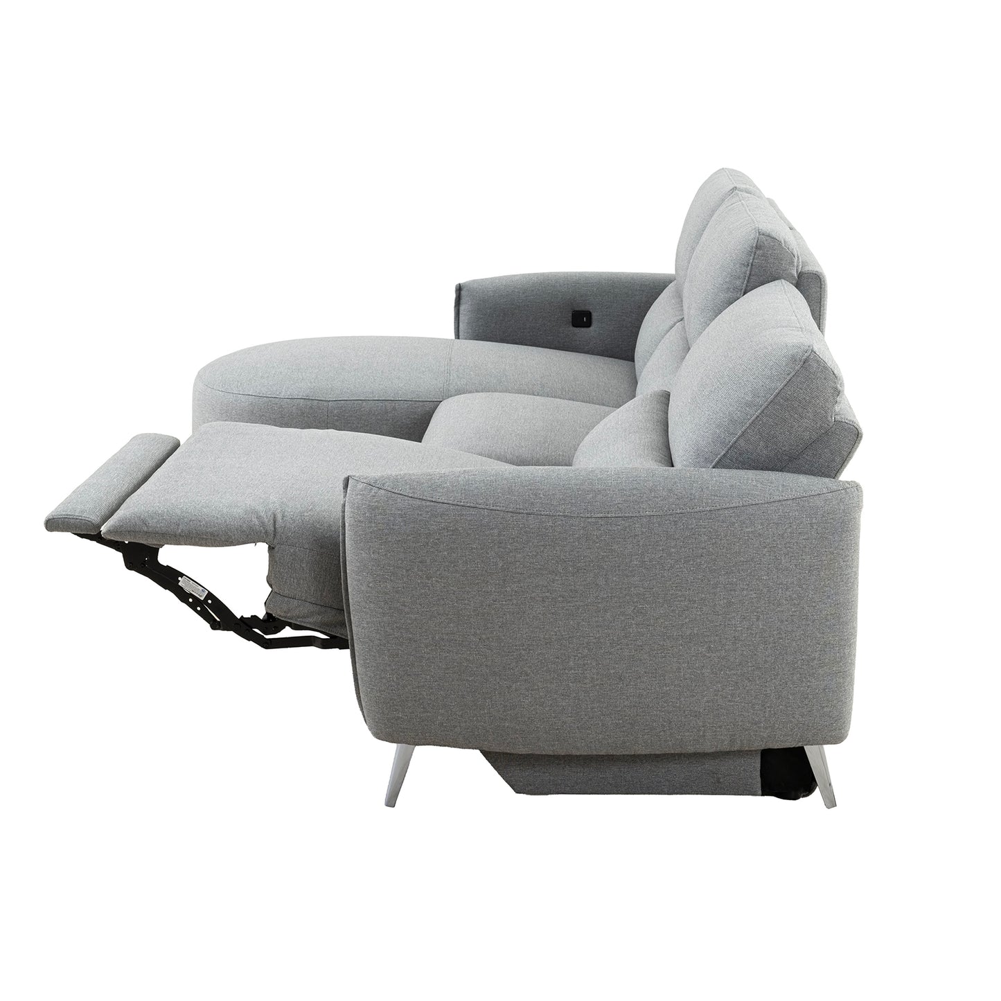 Galten Modern Motion Sectional - 3 Colors
