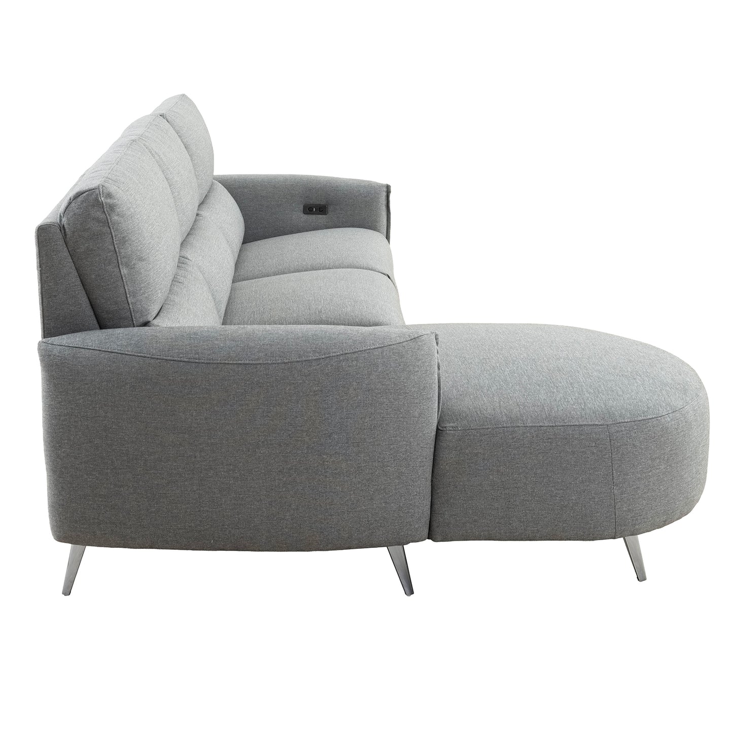 Galten Modern Motion Sectional - 3 Colors