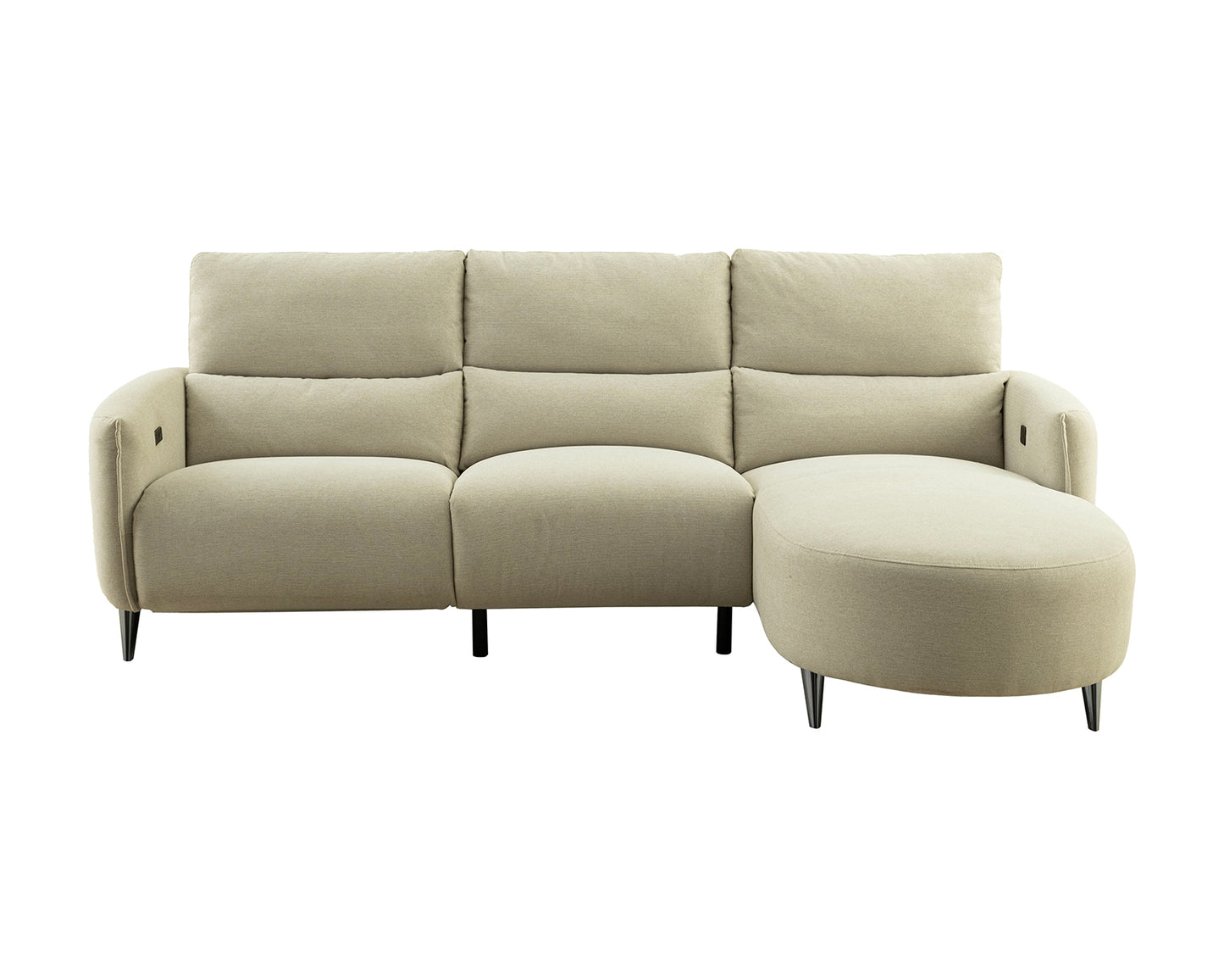 Galten Oversized Motion Sectional 3 Colors