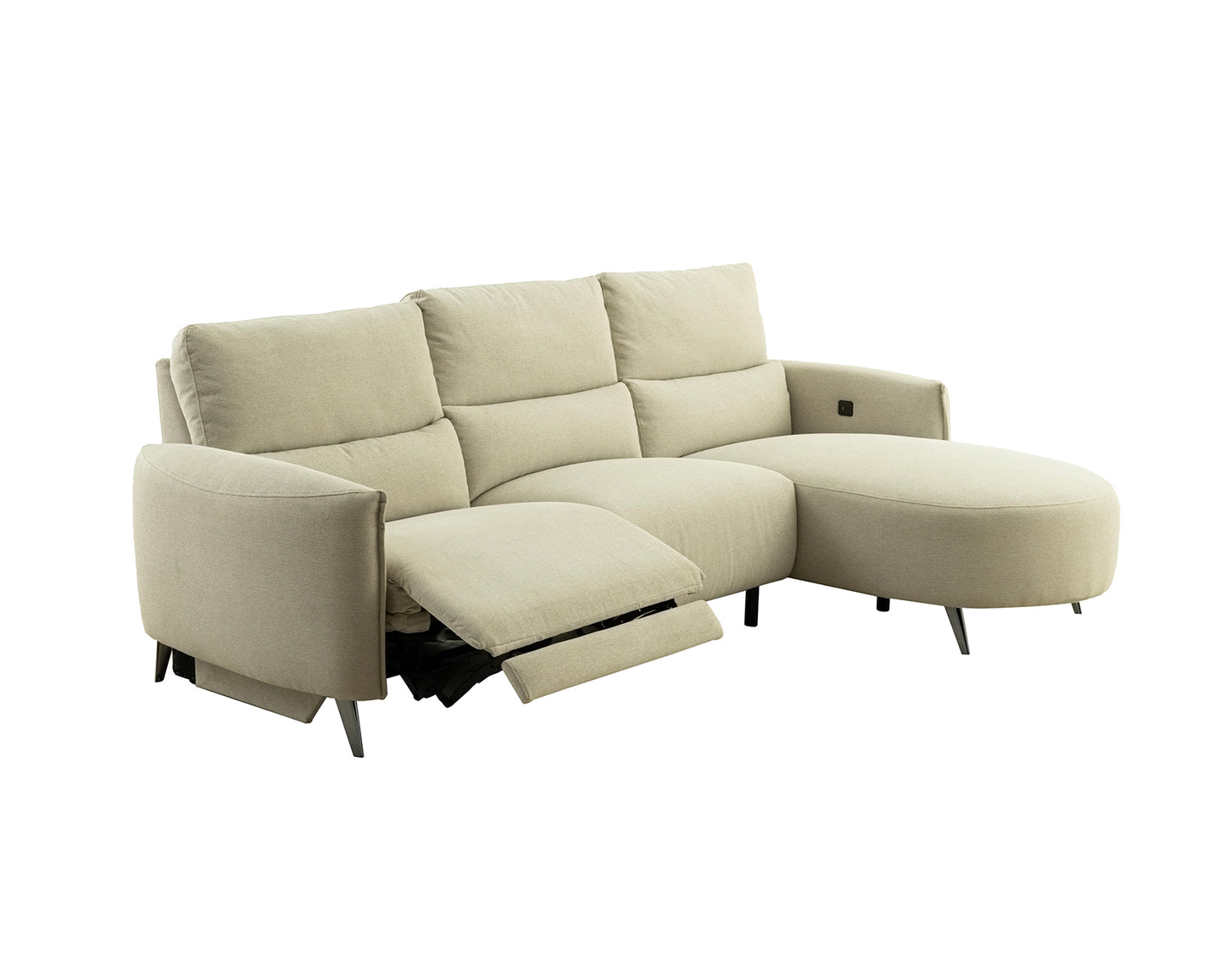 Galten Oversized Motion Sectional 3 Colors
