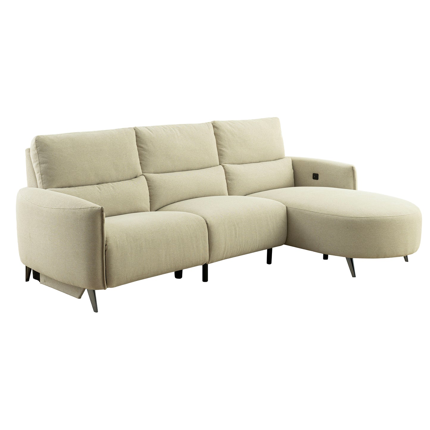 Galten Oversized Motion Sectional 3 Colors