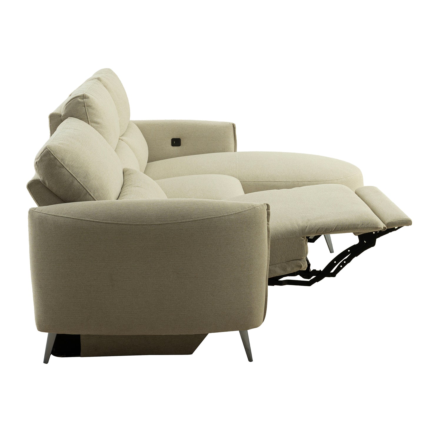 Galten Oversized Motion Sectional 3 Colors