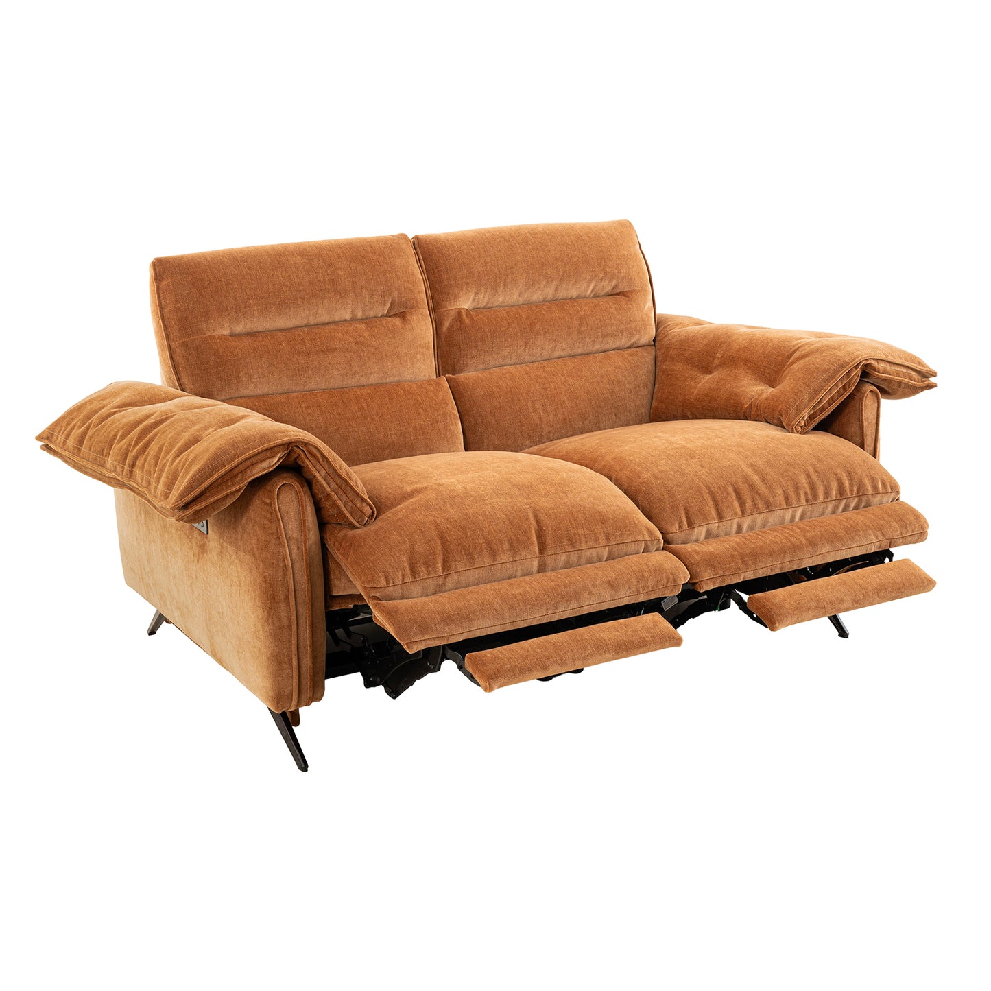 Morley Brown Oversized Power Sofa & Loveseat