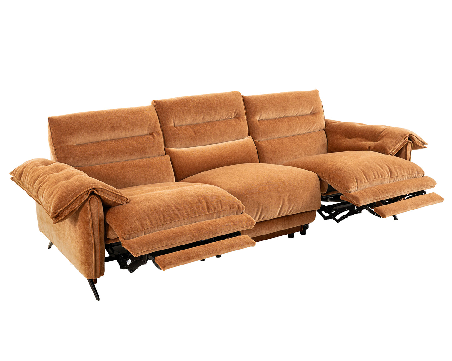 Morley Brown Oversized Power Sofa & Loveseat