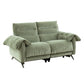 Morley Green Oversized Power Sofa & Loveseat