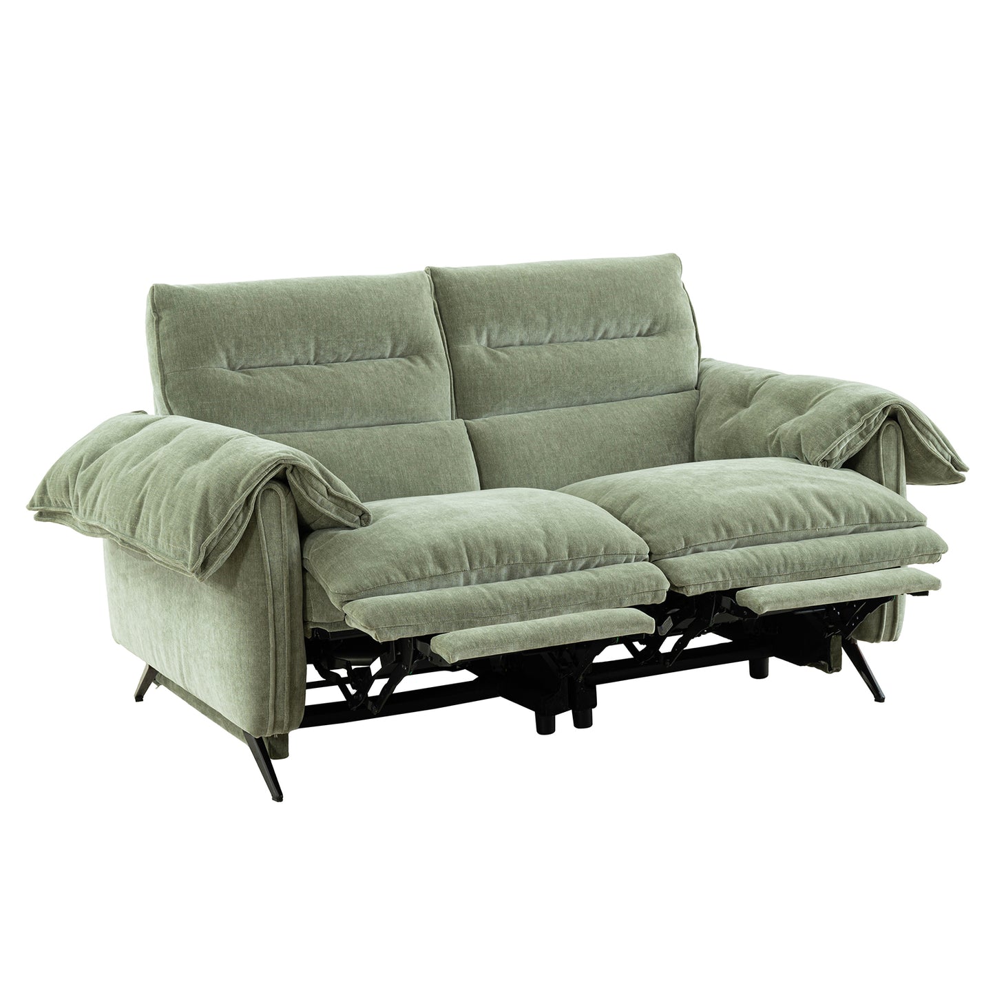 Morley Green Oversized Power Sofa & Loveseat