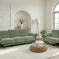 Morley Green Oversized Power Sofa & Loveseat
