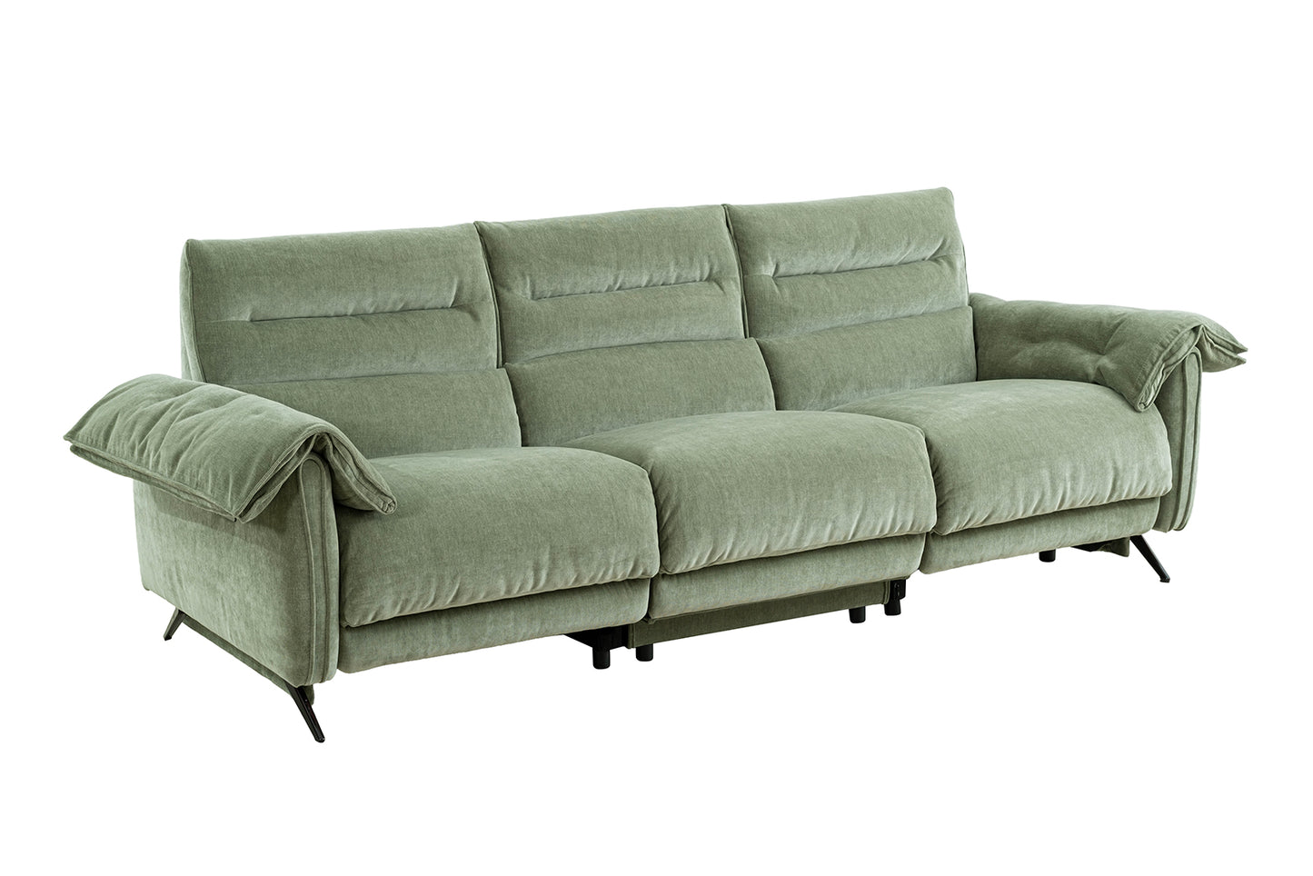 Morley Green Oversized Power Sofa & Loveseat