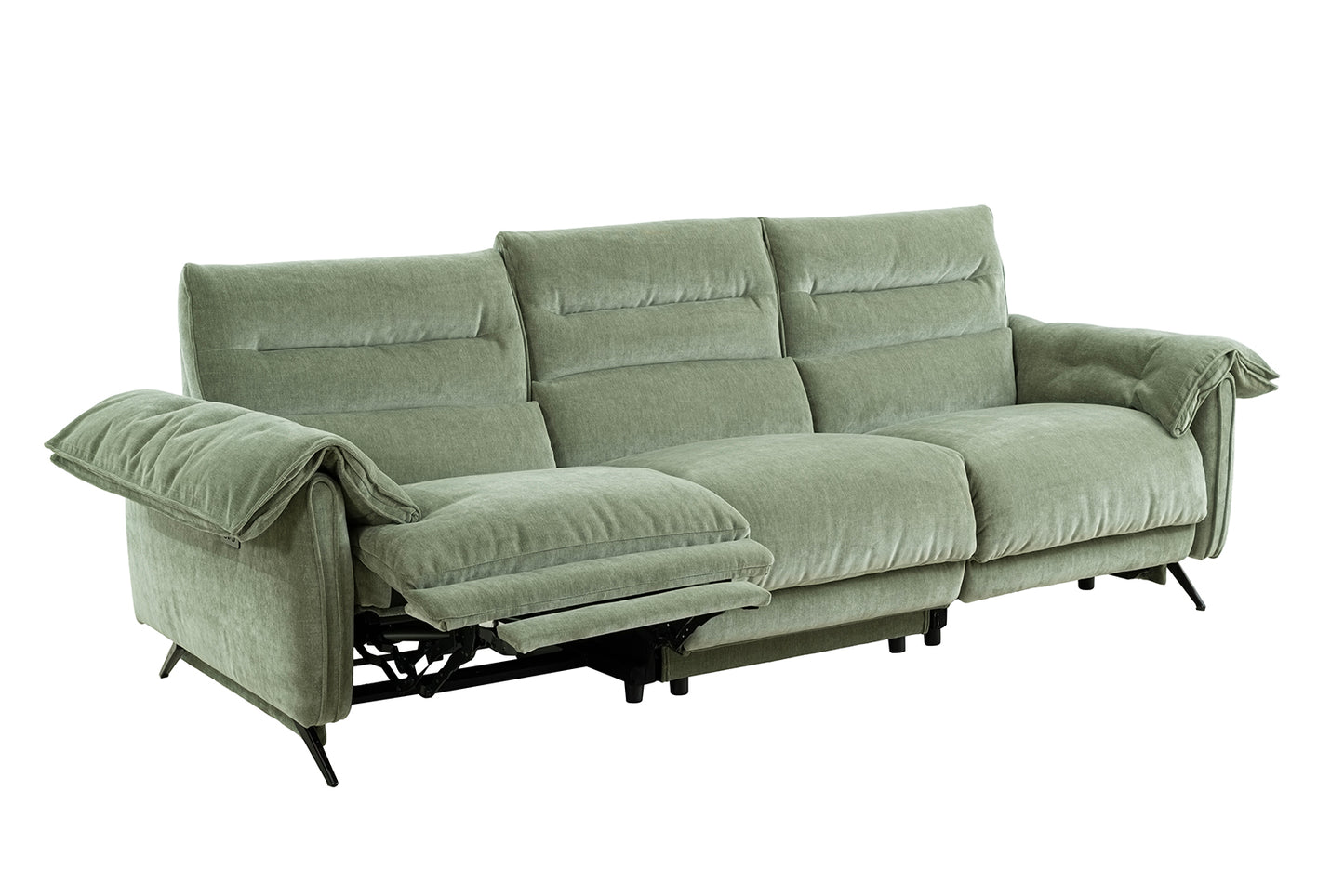 Morley Green Oversized Power Sofa & Loveseat