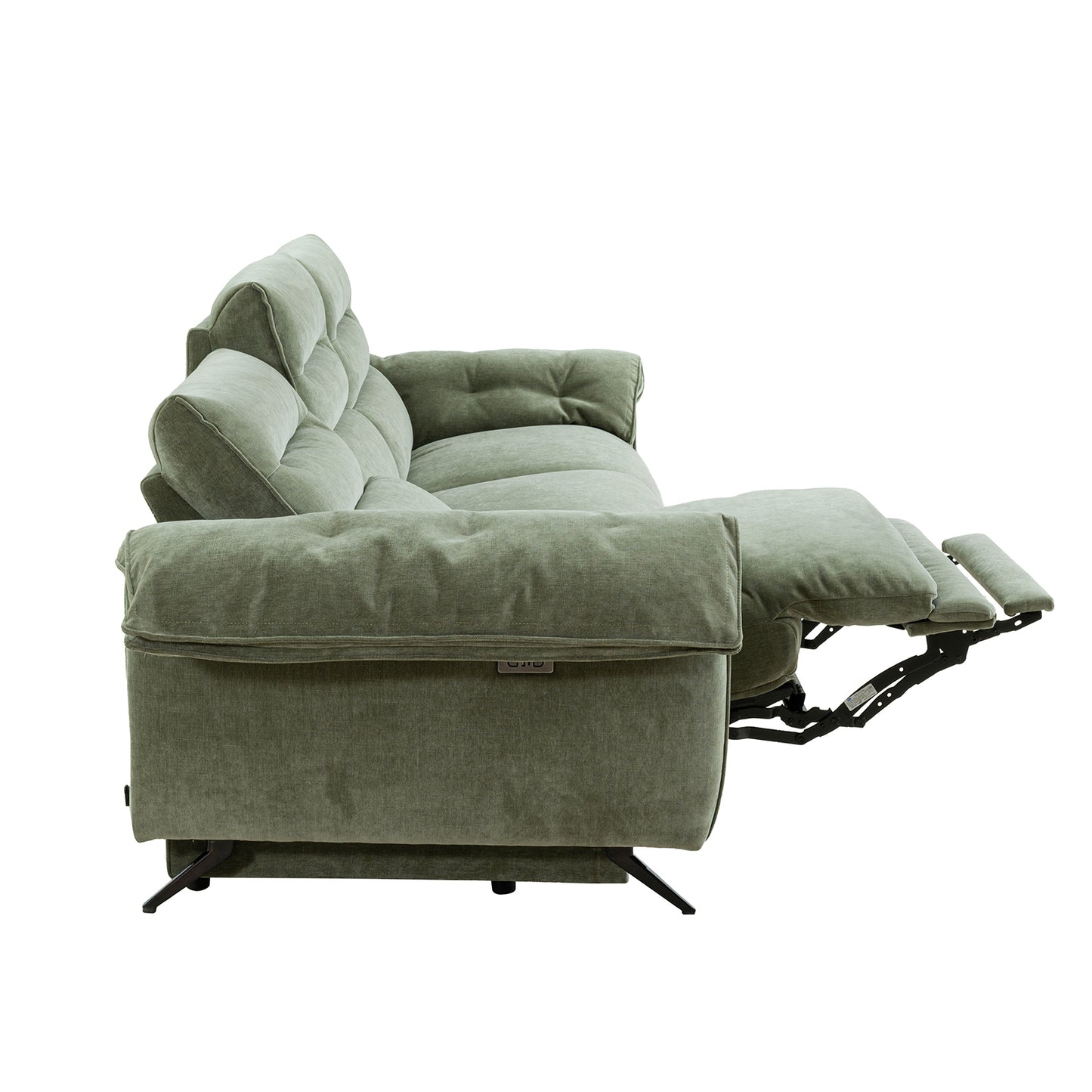 Morley Green Oversized Power Sofa & Loveseat
